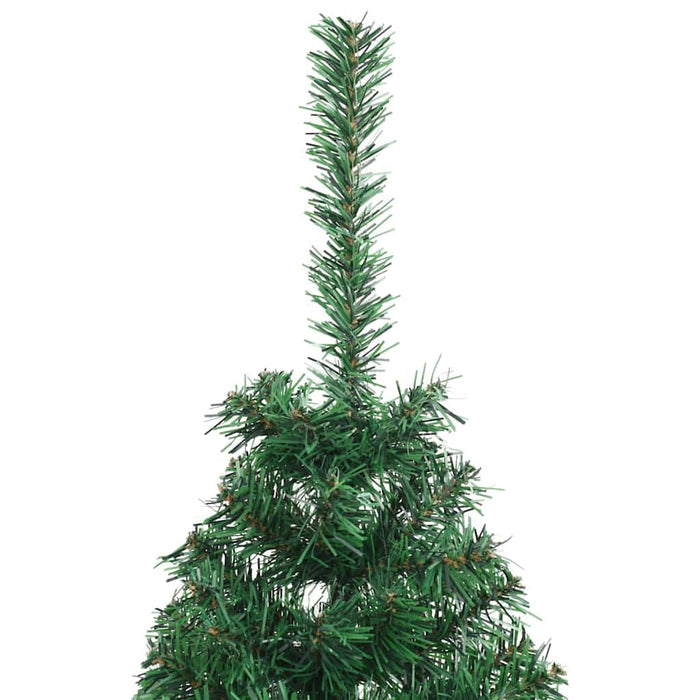Pom de Crăciun artificial pre-iluminat Verde 120 cm PVC - WALTI WALTI