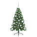 Pom de Crăciun artificial pre-iluminat Verde 120 cm PVC - WALTI WALTI
