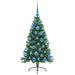 Pom de Crăciun artificial pre-iluminat Verde 120 cm PVC - WALTI WALTI