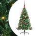 Pom de Crăciun artificial pre-iluminat Verde 120 cm PVC - WALTI WALTI
