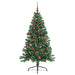 Pom de Crăciun artificial pre-iluminat Verde 150 cm PVC - WALTI WALTI
