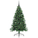 Pom de Crăciun artificial pre-iluminat Verde 150 cm PVC - WALTI WALTI