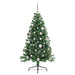 Pom de Crăciun artificial pre-iluminat Verde 150 cm PVC - WALTI WALTI