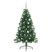 Pom de Crăciun artificial pre-iluminat Verde 150 cm PVC - WALTI WALTI
