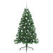 Pom de Crăciun artificial pre-iluminat Verde 150 cm PVC - WALTI WALTI