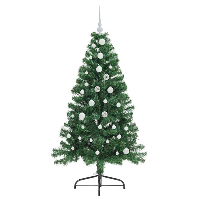 Pom de Crăciun artificial pre-iluminat Verde 150 cm PVC - WALTI WALTI