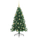 Pom de Crăciun artificial pre-iluminat Verde 150 cm PVC - WALTI WALTI