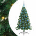 Pom de Crăciun artificial pre-iluminat Verde 150 cm PVC - WALTI WALTI