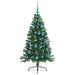 Pom de Crăciun artificial pre-iluminat Verde 150 cm PVC - WALTI WALTI
