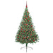 Pom de Crăciun artificial pre-iluminat Verde 180 cm PVC - WALTI WALTI