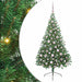 Pom de Crăciun artificial pre-iluminat Verde 180 cm PVC - WALTI WALTI