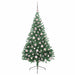 Pom de Crăciun artificial pre-iluminat Verde 180 cm PVC - WALTI WALTI