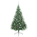 Pom de Crăciun artificial pre-iluminat Verde 180 cm PVC - WALTI WALTI