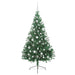 Pom de Crăciun artificial pre-iluminat Verde 180 cm PVC - WALTI WALTI