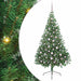 Pom de Crăciun artificial pre-iluminat Verde 210 cm PVC - WALTI WALTI