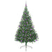Pom de Crăciun artificial pre-iluminat Verde 210 cm PVC - WALTI WALTI
