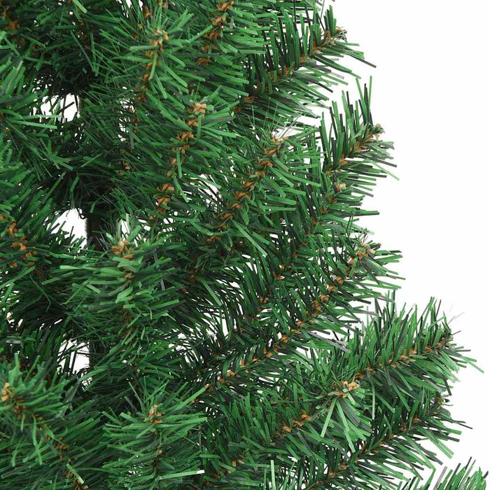 Pom de Crăciun artificial pre-iluminat Verde 210 cm PVC - WALTI WALTI