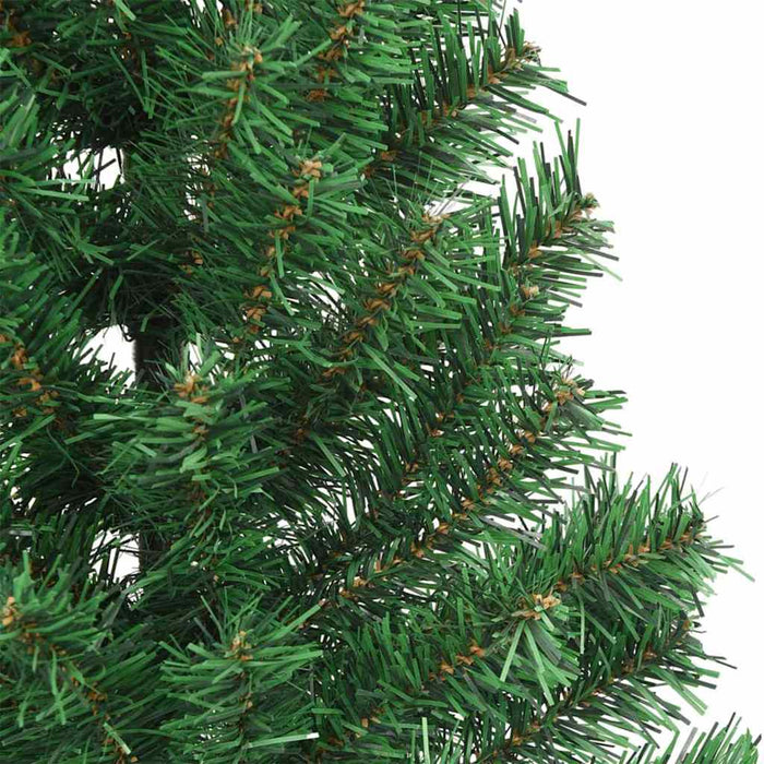 Brad de Crăciun artificial pre-iluminat Verde 240 cm PVC - WALTI WALTI