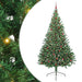Pom de Crăciun artificial pre-iluminat Verde 240 cm PVC - WALTI WALTI
