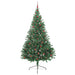 Pom de Crăciun artificial pre-iluminat Verde 240 cm PVC - WALTI WALTI