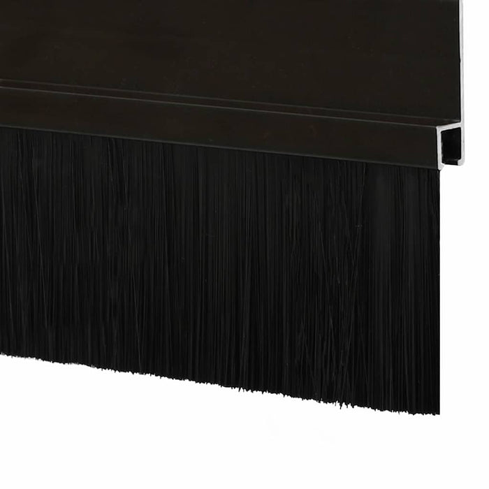 Dopuri pentru uși autoadezive 2 pcs Negru 100 cm - WALTI WALTI