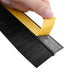 Dopuri pentru uși autoadezive 2 pcs Negru 100 cm - WALTI WALTI