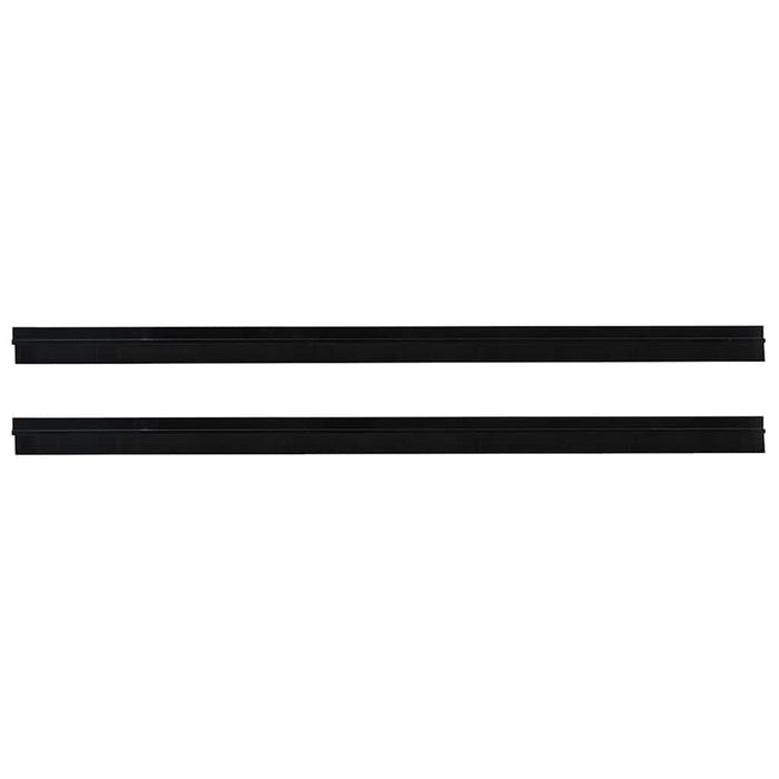 Dopuri pentru uși autoadezive 2 pcs Negru 100 cm - WALTI WALTI