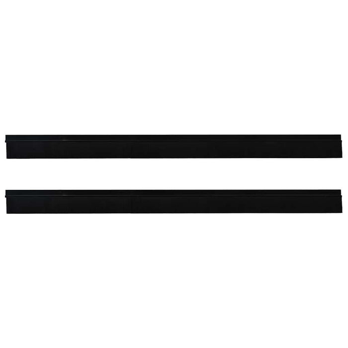 Dopuri pentru uși autoadezive 2 pcs Negru 100 cm - WALTI WALTI