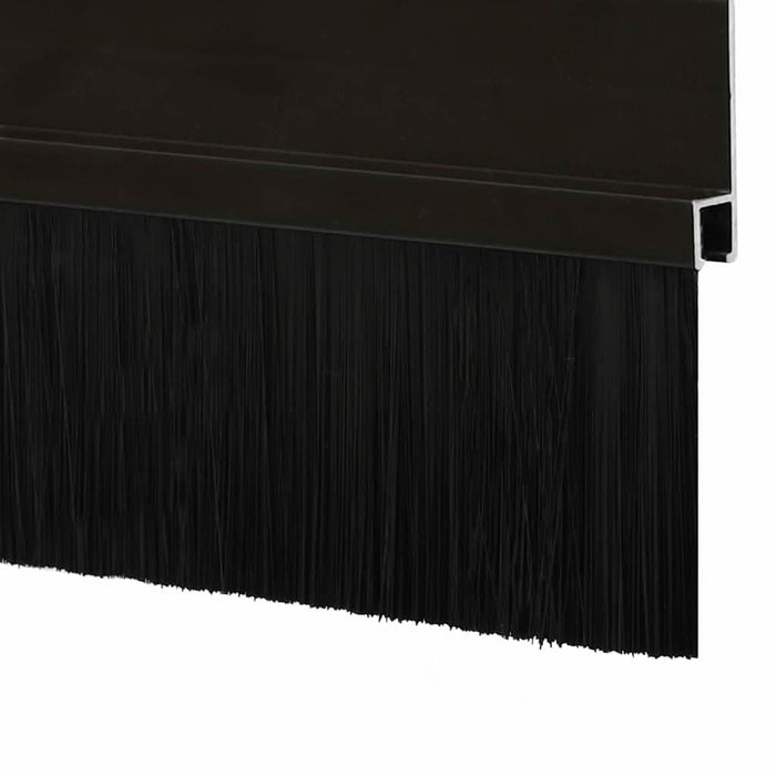 Dopuri pentru uși autoadezive 12 pcs Negru 100 cm - WALTI WALTI