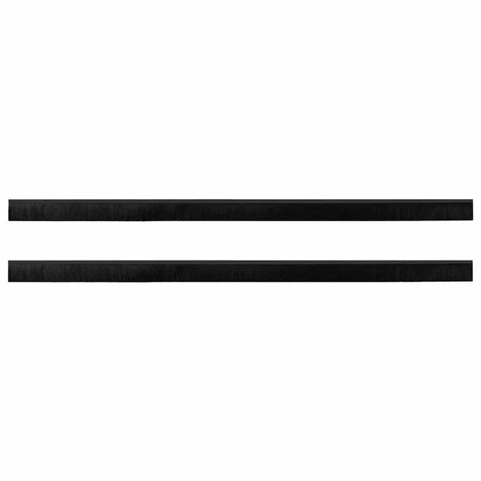 Dopuri pentru uși autoadezive 2 pcs Negru 100 cm - WALTI WALTI