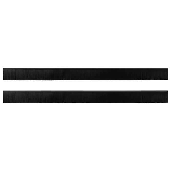 Dopuri pentru uși autoadezive 2 pcs Negru 100 cm - WALTI WALTI