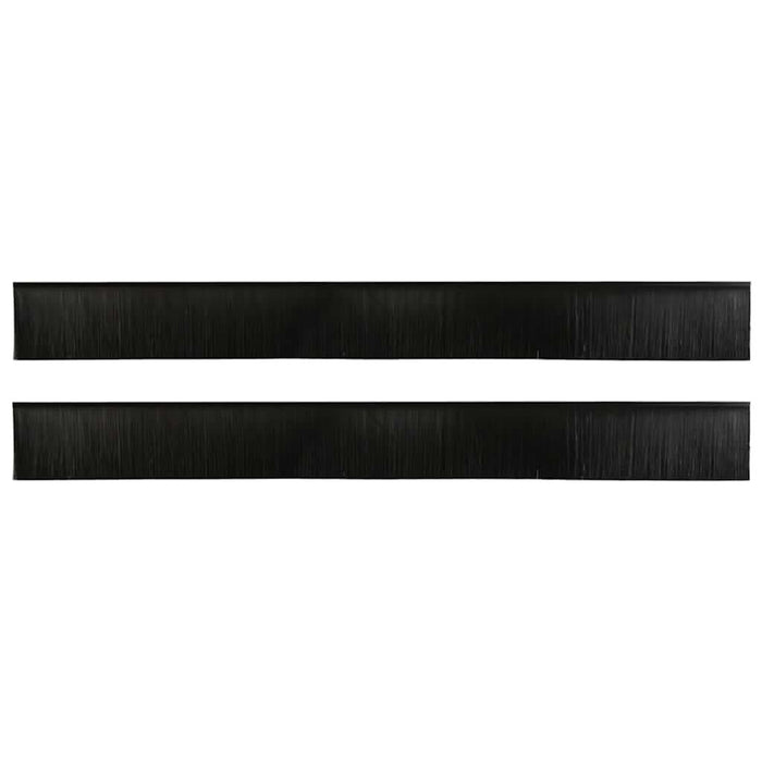 Dopuri pentru uși autoadezive 2 pcs Negru 100 cm - WALTI WALTI