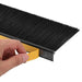 Dopuri pentru uși autoadezive 6 pcs Negru 100 cm - WALTI WALTI
