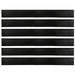Dopuri pentru uși autoadezive 6 pcs Negru 100 cm - WALTI WALTI