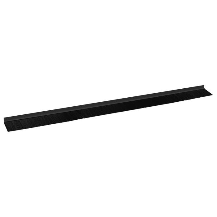 Dopuri pentru uși autoadezive 12 pcs Negru 100 cm - WALTI WALTI