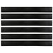 Dopuri pentru uși autoadezive 12 pcs Negru 100 cm - WALTI WALTI
