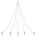 Brad de Crăciun LED cu 112 LED Alb rece 511 cm Metal - WALTI WALTI