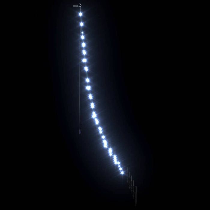 Brad de Crăciun LED cu 112 LED Alb rece 511 cm Metal - WALTI WALTI