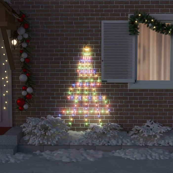 Brad de Crăciun LED cu 112 LED Multicolour 511 cm Metal - WALTI WALTI