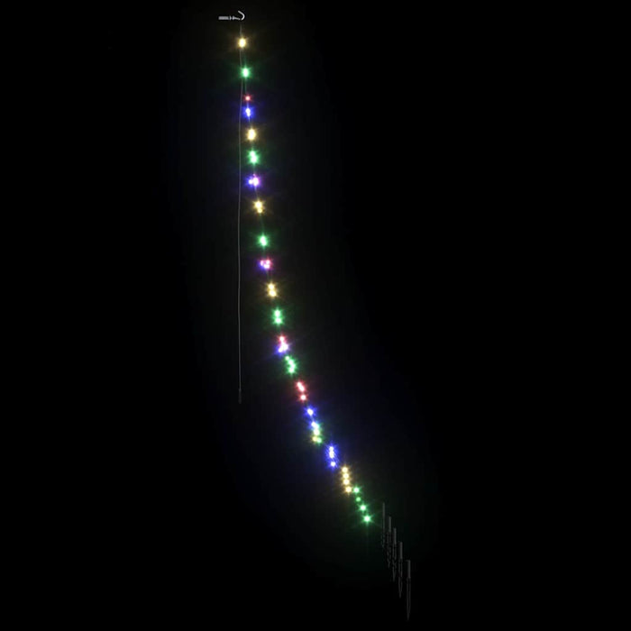 Brad de Crăciun LED cu 112 LED Multicolour 511 cm Metal - WALTI WALTI