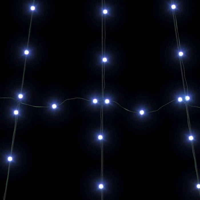 Brad de Crăciun LED cu 112 LED albastru 511 cm Metal - WALTI WALTI