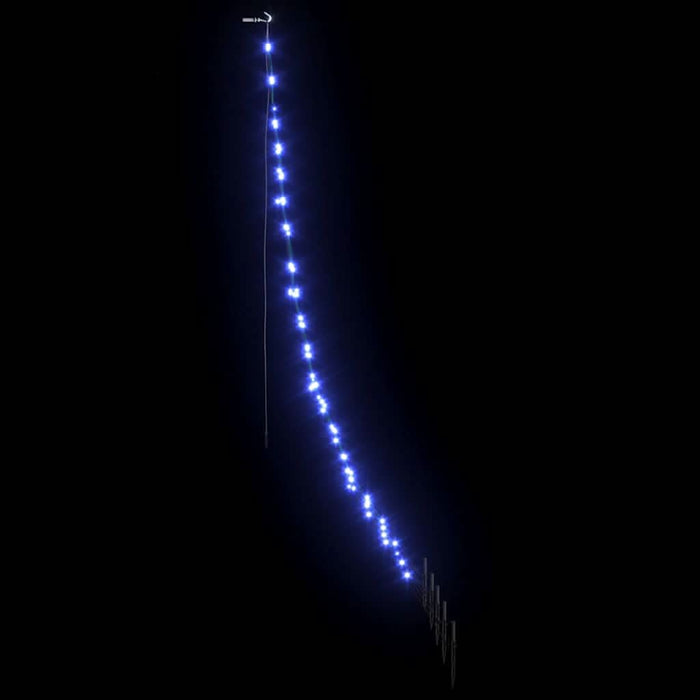 Brad de Crăciun LED cu 112 LED albastru 511 cm Metal - WALTI WALTI