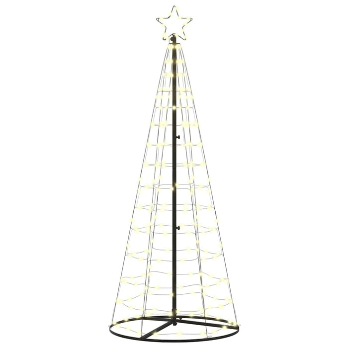 Brad de Crăciun LED cu 390 LED cu suport Alb cald 250 cm Fier - WALTI WALTI