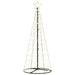 Brad de Crăciun LED cu 390 LED cu suport Alb cald 250 cm Fier - WALTI WALTI