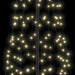 Brad de Crăciun LED EKENAS 400 cm 800 LED-uri Alb cald Oțel - WALTI WALTI