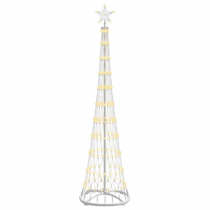 Brad de Crăciun LED Alb cald 138.5 x 138.5 x 399 cm Metal - WALTI WALTI