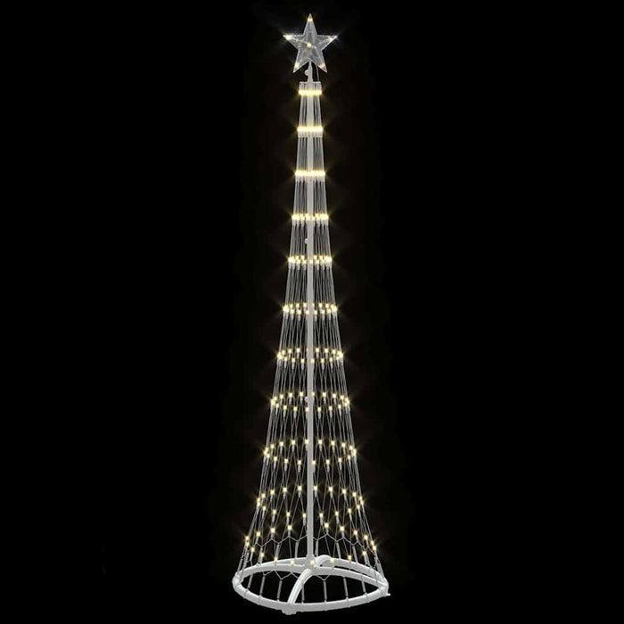Brad de Crăciun LED Alb cald 138.5 x 138.5 x 399 cm Metal - WALTI WALTI