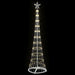 Brad de Crăciun LED Alb cald 138.5 x 138.5 x 399 cm Metal - WALTI WALTI