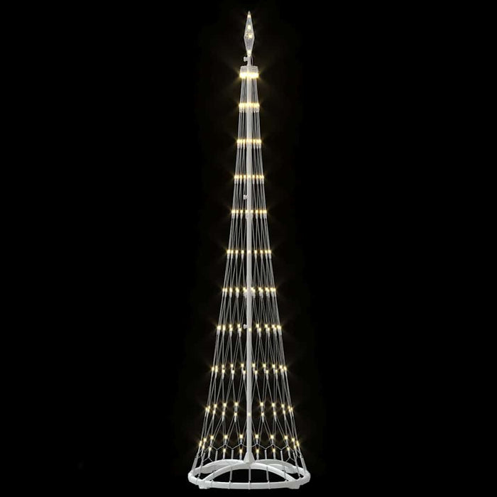 Brad de Crăciun LED Alb cald 138.5 x 138.5 x 399 cm Metal - WALTI WALTI