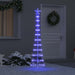 Brad de Crăciun LED albastru 138.5 x 138.5 x 399 cm Metal - WALTI WALTI